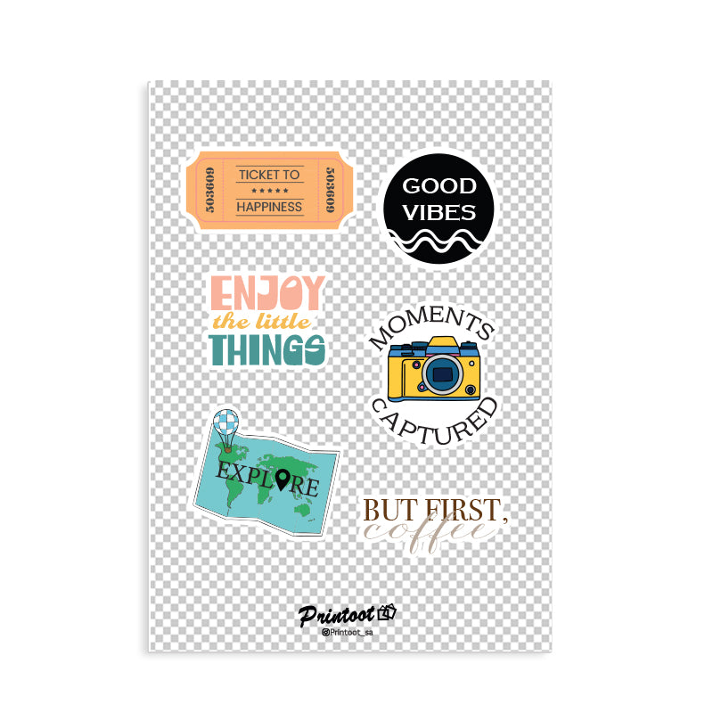 Random Moment Sticker Moment stickers – Printoot.com