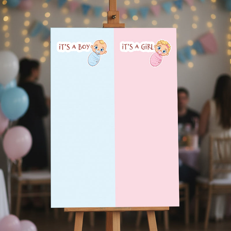 لعبة لوحه بنت او ولد