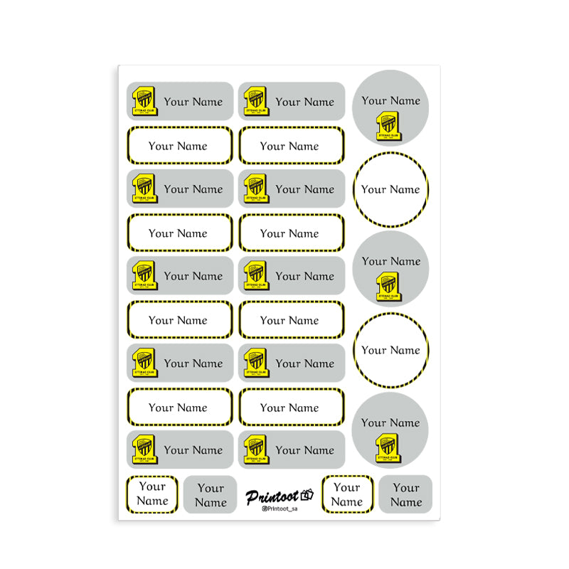 ستيكر الاسماء الاتحاد