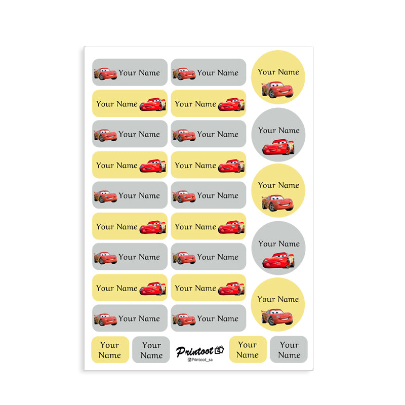 Car Name stickers